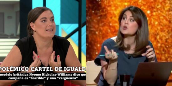 Loreto Ochando ('El Plural') y Ketty Garat ('The Objective').