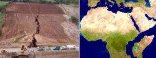 La grieta que esta partiendo África
