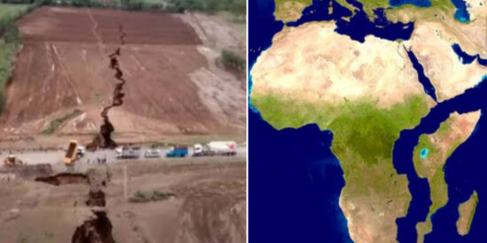 La grieta que esta partiendo África