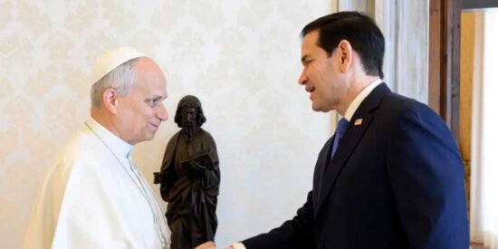 Marco Rubio busca blindar la paz con el Papa en pleno choque entre Trump y el Vaticano