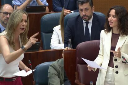 Mar Espinar e Isabel D&iacute;az Ayuso.