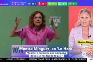 Montse M&iacute;nguez vive en otro mundo: presume de "mayor&iacute;a social" del PSOE tras el batacazo de Montero