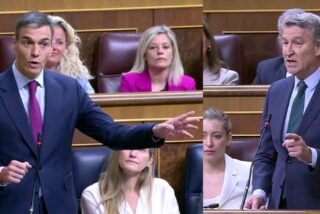 Pedro S&aacute;nchez y Alberto N&uacute;&ntilde;ez Feij&oacute;o.