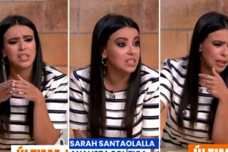 Sarah Santaolalla en 'Malas lenguas' (TVE) 