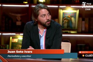 Juan Soto Ivars, periodista y escritor, en 'Horizonte' (Cuatro) 