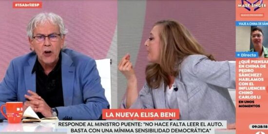 Toni Bola&ntilde;o y Elisa Beni.