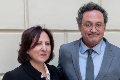 Teresa Peramato junto a Álvaro García Ortiz.