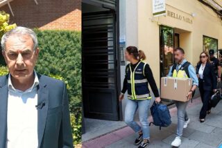Jos&eacute; Luis Rodr&iacute;guez Zapatero y el registro de su oficina.