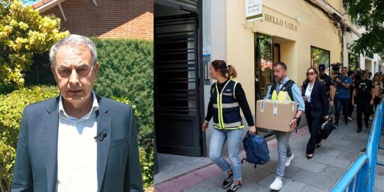Jos&eacute; Luis Rodr&iacute;guez Zapatero y el registro de su oficina.