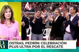 El particular &lsquo;enhorabuena&rsquo; de Ana Rosa a Pedro S&aacute;nchez por el aniversario de su moci&oacute;n contra Rajoy: &laquo;&iexcl;Ostras, Pedr&iacute;n!&raquo;