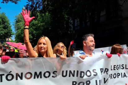 &iexcl;Los aut&oacute;nomos estallan en Barcelona!