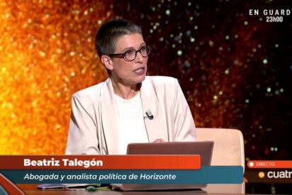 Bea Taleg&oacute;n destruye a la izquierda que est&aacute; de capa ca&iacute;da en toda Europa: "Pusieron a S&aacute;nchez de enterrador"