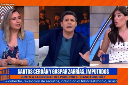Jes&uacute;s Cintora y Ana Cabanillas en 'Malas Lenguas' (TVE) 