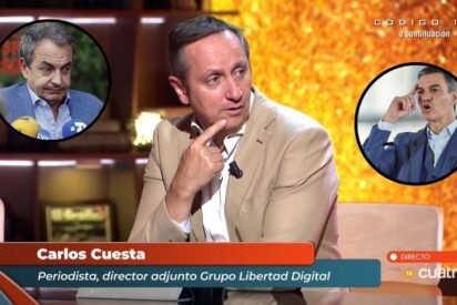 Carlos Cuesta lanza un contundente aviso en Moncloa tras los &uacute;ltimos esc&aacute;ndalos del caso Zapatero y pone el foco en S&aacute;nchez