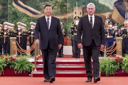 Xi Jinping y Miguel D&iacute;az-Canel
