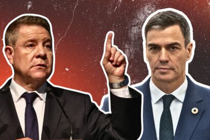 Emiliano Garc&iacute;a-Page y Pedro S&aacute;nchez 