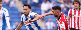 Una acci&oacute;n del partido disputado en Cornell&aacute;.