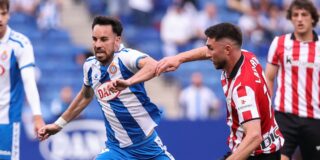 Una acci&oacute;n del partido disputado en Cornell&aacute;.