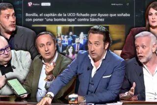 Iker Jim&eacute;nez, Calabr&eacute;s, Cuesta, Inda, Garat y Gim&eacute;nez hunden a 'El Plural' por el bulo de la bomba lapa