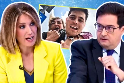 Silvia Intxaurrondo y &Oacute;scar L&oacute;pez en TVE