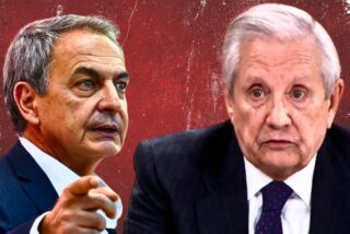 Jos&eacute; Luis Rodr&iacute;guez Zapatero y Javier G&oacute;mez de Lia&ntilde;o