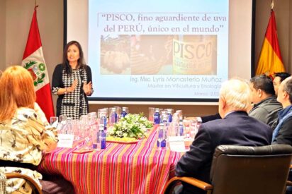 Madrid se rinde al pisco peruano en una velada de lujo y tradici&oacute;n