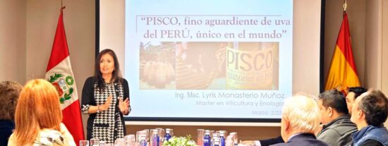 Madrid se rinde al pisco peruano en una velada de lujo y tradici&oacute;n