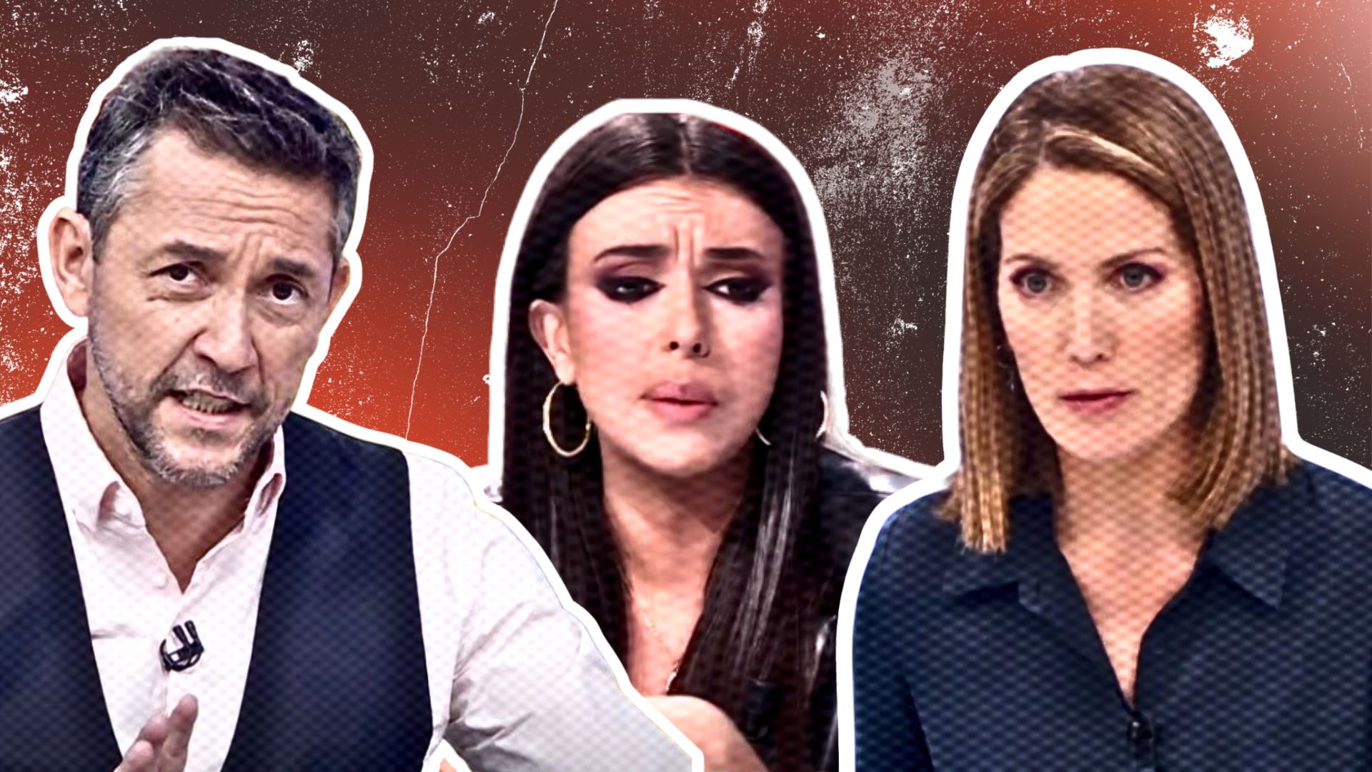 Javier Ruiz, Sarah Santaolalla y Silvia Intxaurrondo 