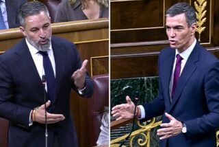 Santiago Abascal, Pedro S&aacute;nchez