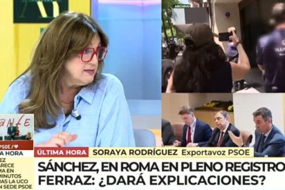 Soraya Rodr&iacute;guez revienta al inmoral Pedro S&aacute;nchez: &laquo;Del manual de la resistencia al de la indigencia pol&iacute;tica&raquo;