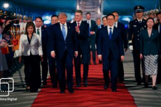 Trump desembarca en Pek&iacute;n con los gigantes de Silicon Valley y abre un pulso directo con Xi Jinping