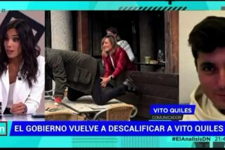 Pilar Velasco y Vito Quiles en 'Telemadrid'
