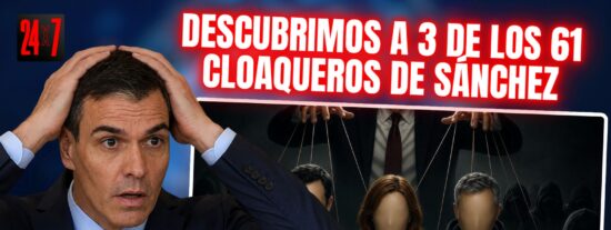 &iexcl;Descubrimos las identidades de tres de los 61 cloaqueros al servicio de Pedro S&aacute;nchez!