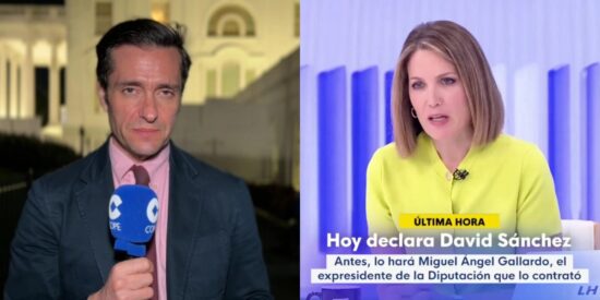 David Alandete y Silvia Intxaurrondo.