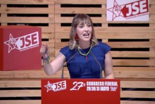 La nueva l&iacute;der de Juventudes Socialistas se abraza al sanchismo m&aacute;s extremista con insultos sin freno contra PP y VOX