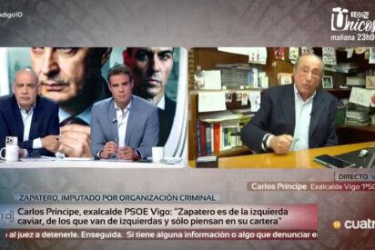 El exalcalde socialista de Vigo, a deg&uuml;ello contra Zapatero, Blanco y S&aacute;nchez: "Con ellos se jodi&oacute; el PSOE y Espa&ntilde;a"
