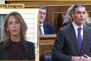 Cayetana &Aacute;lvarez de Toledo y Pedro S&aacute;nchez.