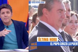 Jes&uacute;s Cintora e Isabel D&iacute;az Ayuso.