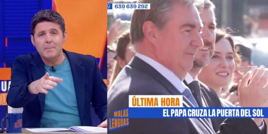 Jes&uacute;s Cintora e Isabel D&iacute;az Ayuso.