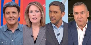 Jes&uacute;s Cintora, Silvia Intxaurrondo, Javier Ruiz y Xabier Fortes.