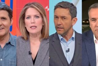 Jes&uacute;s Cintora, Silvia Intxaurrondo, Javier Ruiz y Xabier Fortes.