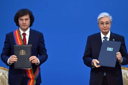 Kazajist&aacute;n y Georgia sellan una nueva alianza estrat&eacute;gica con foco en transporte y tecnolog&iacute;a