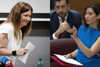 Leire D&iacute;ez e Isabel D&iacute;az Ayuso.