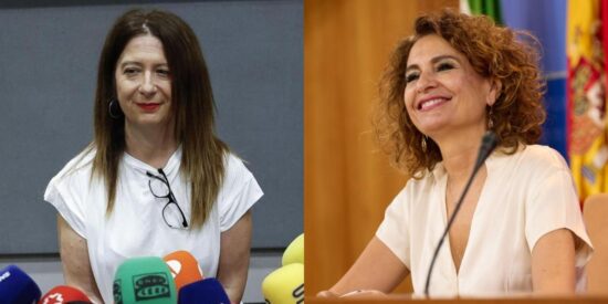 Leire D&iacute;ez y Mar&iacute;a Jes&uacute;s Montero.