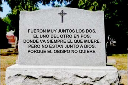 Lápida, tumba, epitafio, amor
