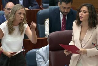 Mar Espinar e Isabel D&iacute;az Ayuso.
