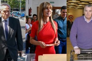 Juan Carlos Peinado, Bego&ntilde;a G&oacute;mez y Luis B&aacute;rcenas.