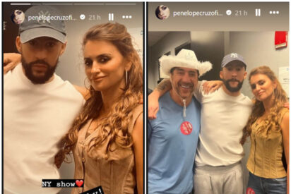Javier Bardem, Bad Bunny y Pen&eacute;lope Cruz.