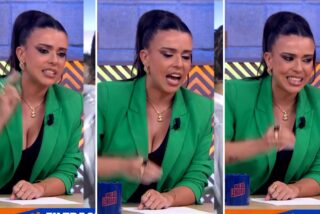 Sarah Santaolalla en 'Malas Lenguas' (TVE) 