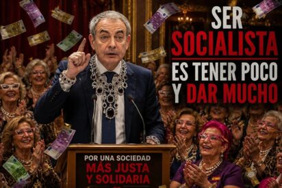 Zapatero, sus mensajes, las Charos del PSOEy sus joyas